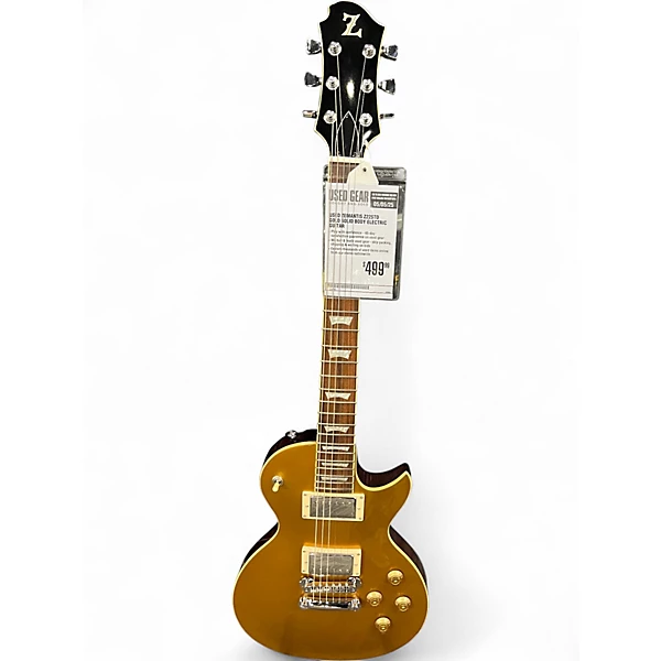 Zemantis Used Zemantis Z22STD GOLD Solid Body Electric Guitar.gc