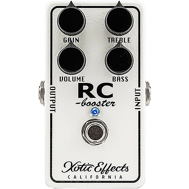 Xotic RC Booster Classic Effects Pedal White