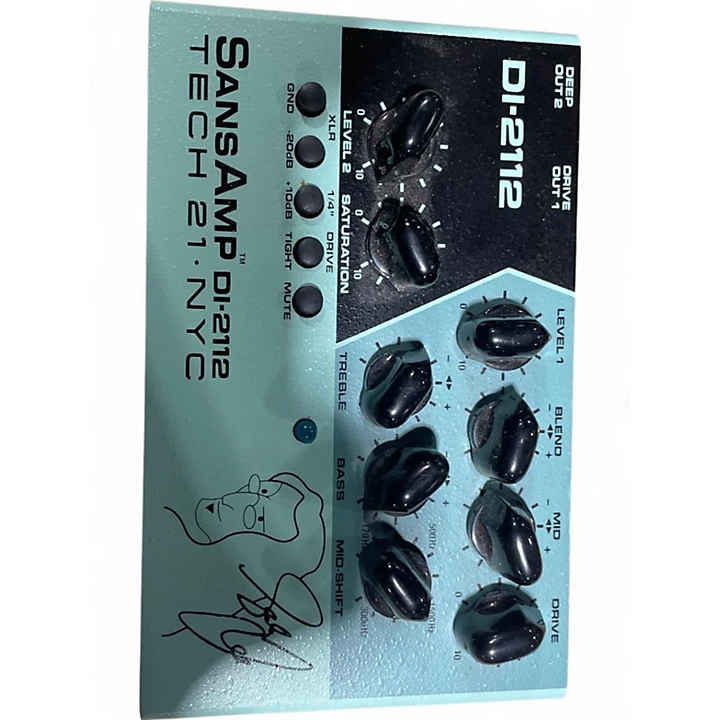 Tech 21 Used Tech 21 SANSAMP DI 2112 Effect Pedal.gc