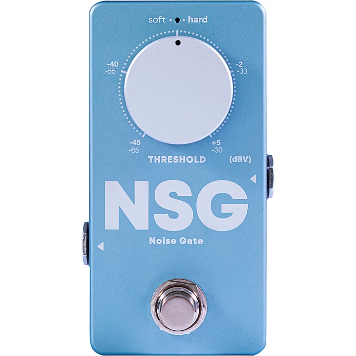 Noise Gate Mini Bass Effects Pedal Blue