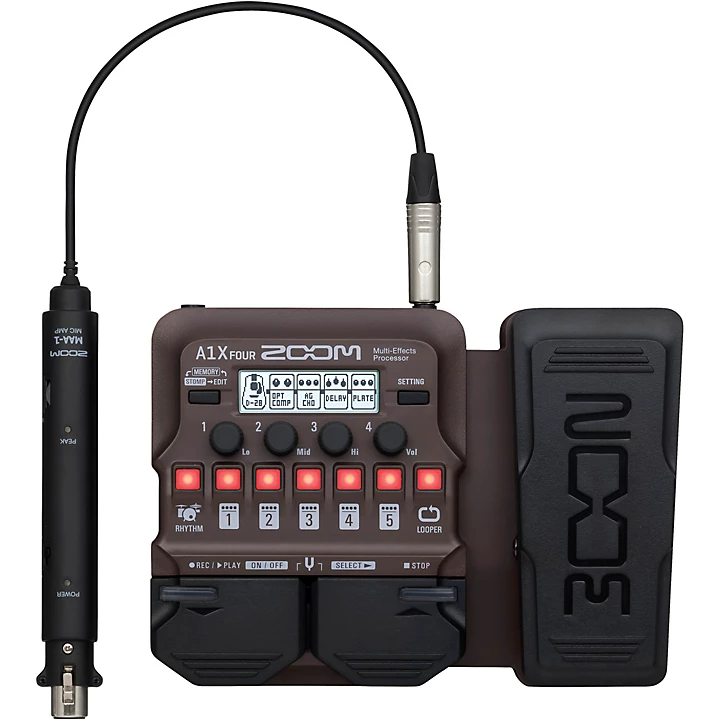 Zoom A1X Four Acoustic Multi Effects Processor