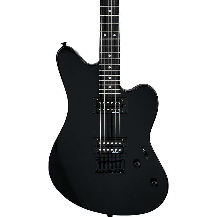 JS Series JS22 Surfcaster Electric Guitar Black