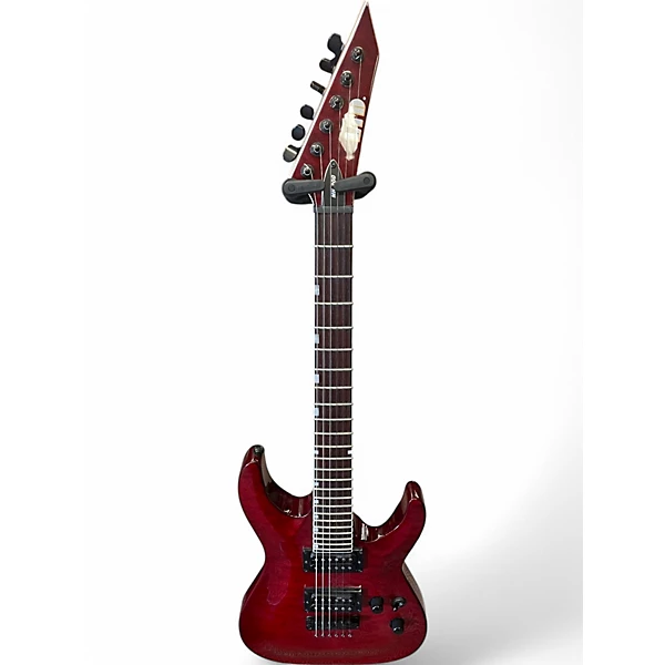 Ltd Used Ltd MH200 Black Cherry Solid Body Electric Guitar.gc