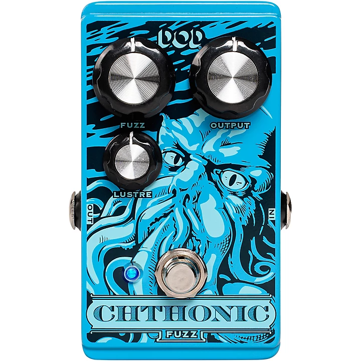 Chthonic Fuzz Effects Pedal Bahama Blue