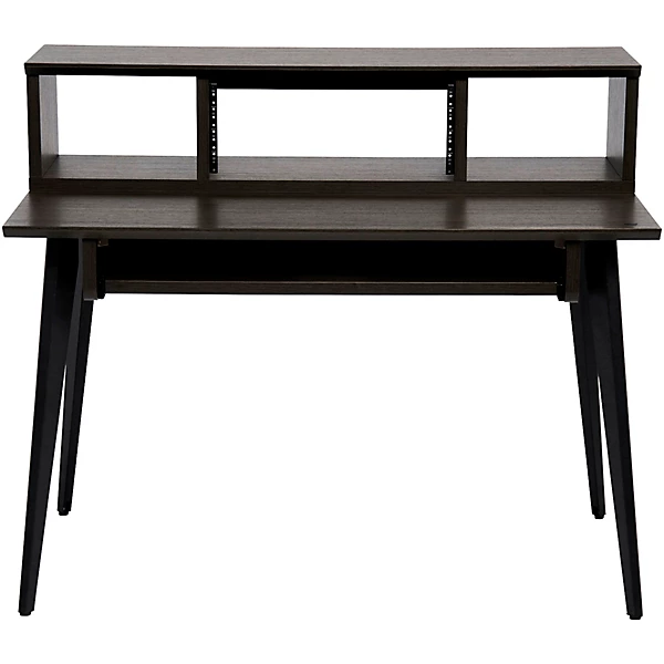 GFW ELITEDESK Elite Furniture Series Main Desk Dark Walnut