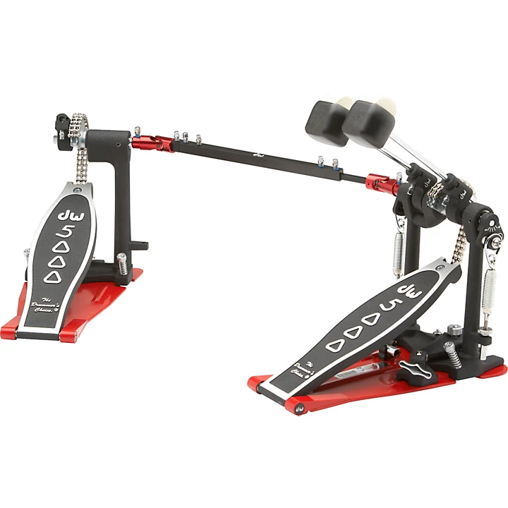 Heel Less Bass Drum Double Pedal