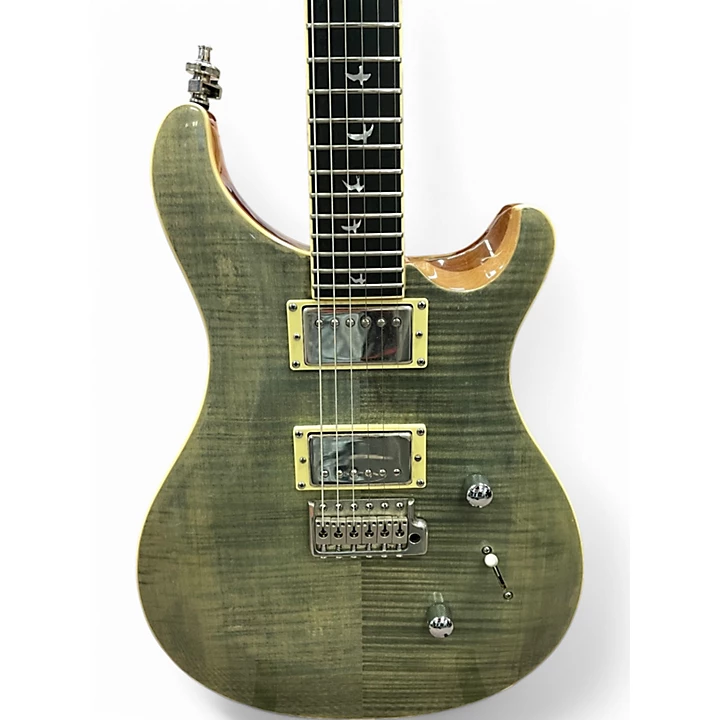 Used PRS SE Custom 24 FIGURED GREED Solid Body Electric Guitar
