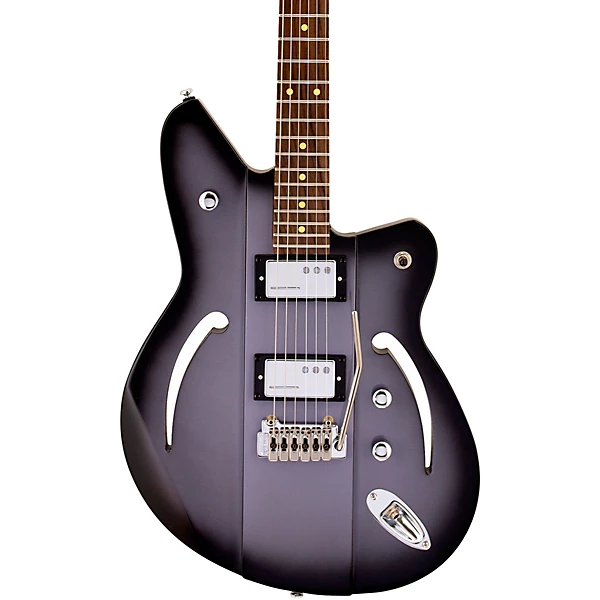 Reverend Airsonic W Rosewood Fingerboard Electric Guitar Periwinkle Burst