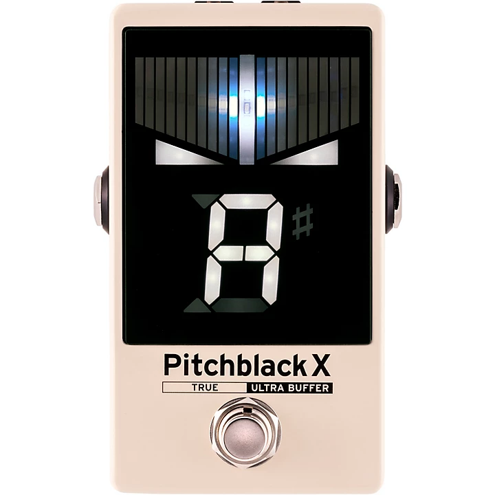 Pitchblack X Pedal Tuner Limited Edition Cream