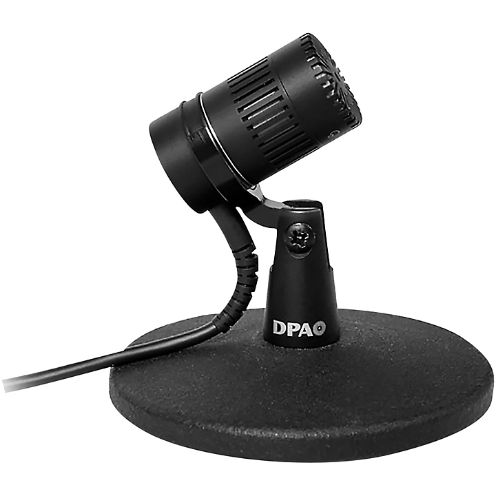 4018 Supercardioid Tabletop Mic 5 cm 2 in Black XLR