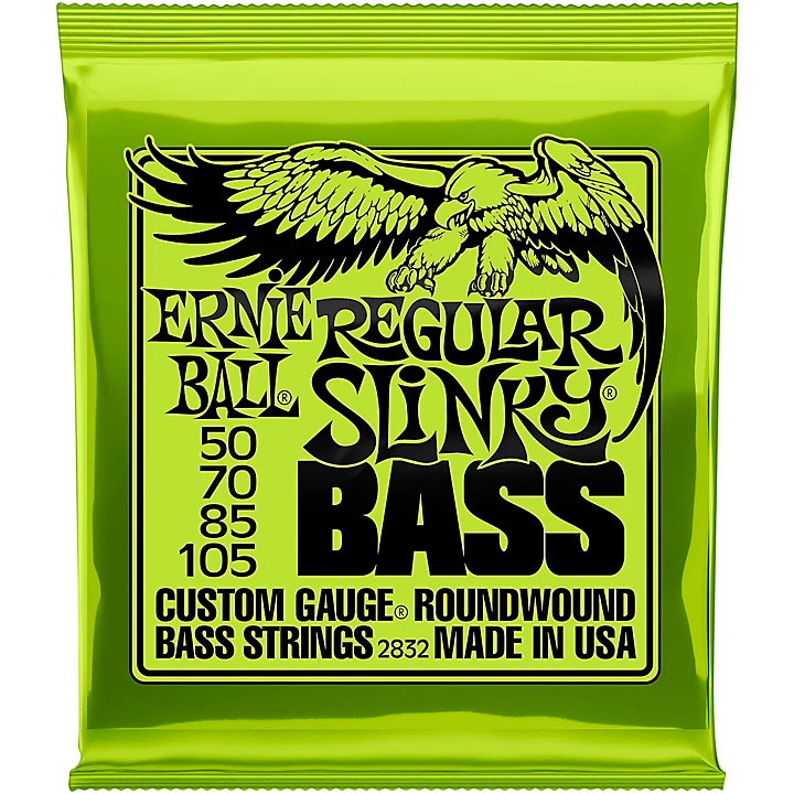 2832 Regular Slinky Roundwound Bass Strings