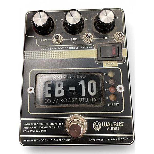Walrus Audio Used Walrus Audio EB Effect Pedal.gc