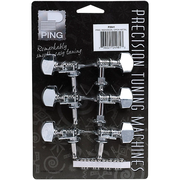 Economy Chrome Individual Guitar Tuning Machines