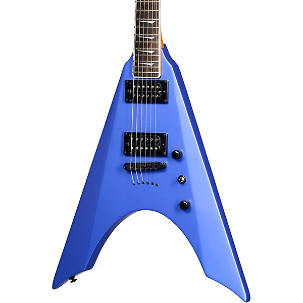 Kramer Nite V Electric Guitar Royal Blue Metallic