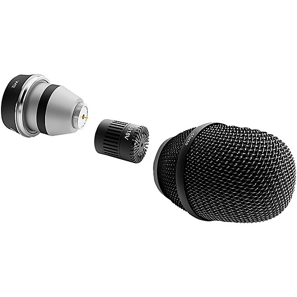 dfacto 4018V Softboost Supercardioid Mic WI2 Adapter Wisycom Black