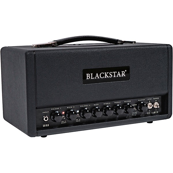 St James 50 6L6 50W Tube Guitar Head Black