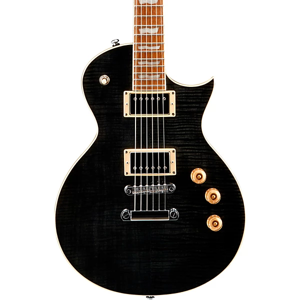 ESP LTD EC 256FM Electric Guitar See Thru Black