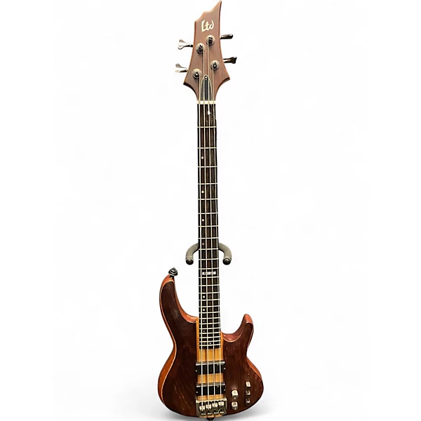 Used ESP LTD B4E Natural Electric Bass Guitar