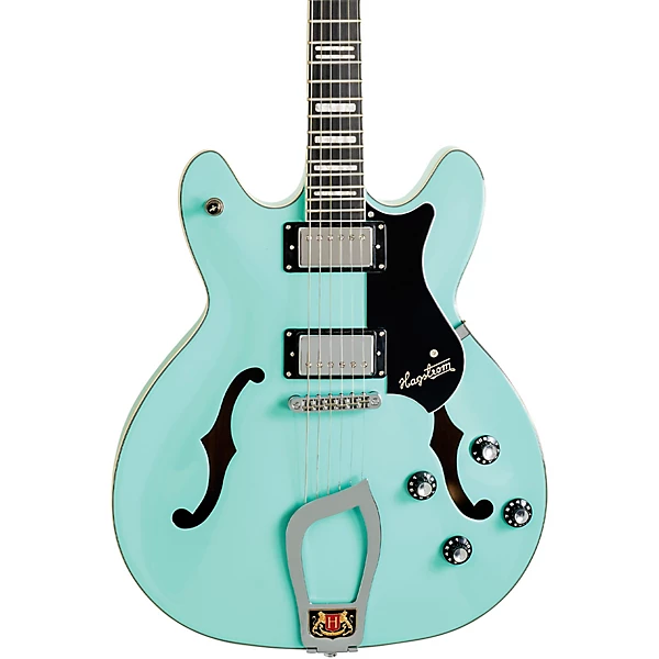 Viking Limited Edition Semi Hollow Electric Guitar Aged Sky Blue