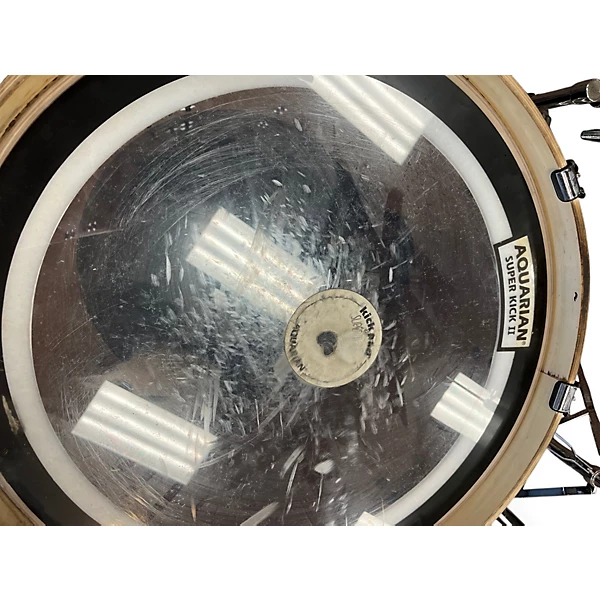 Pearl Used Pearl 4 Piece Export Aqua Blue Drum Kit.gc