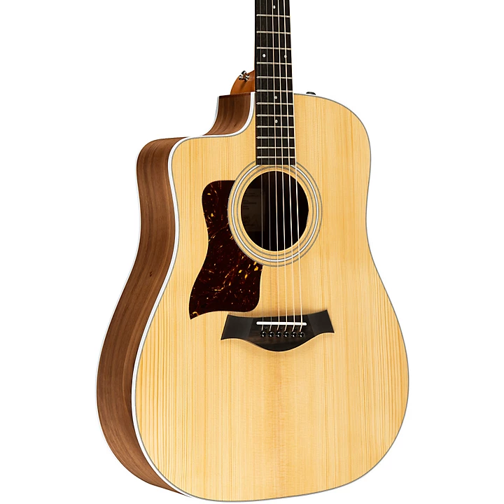 Taylor 210ce Dreadnought Left Handed Acoustic Electric Guitar Natural