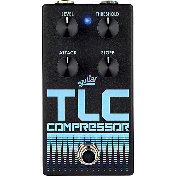 TLC V2 Bass Compressor Effects Pedal Black