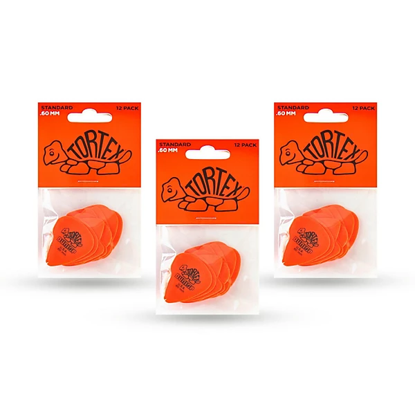Tortex Standard Guitar Picks 60mm 3 Dozen 60 mm Dozen