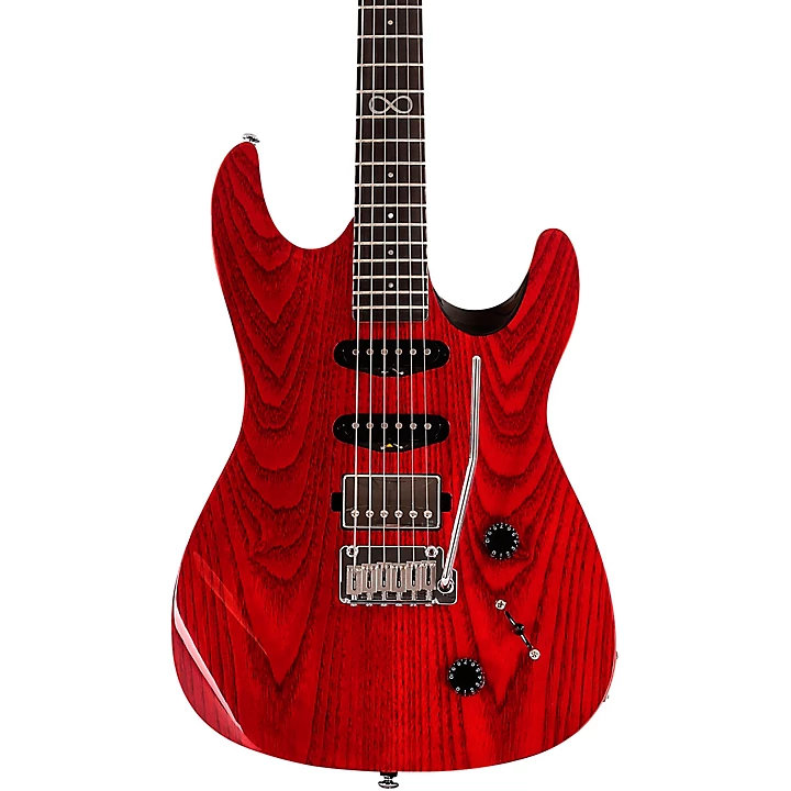 ML1 X Electric Guitar Deep Red Gloss