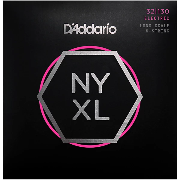 NYXL32130 Gauge 6 String Long Scale Electric Bass Strings