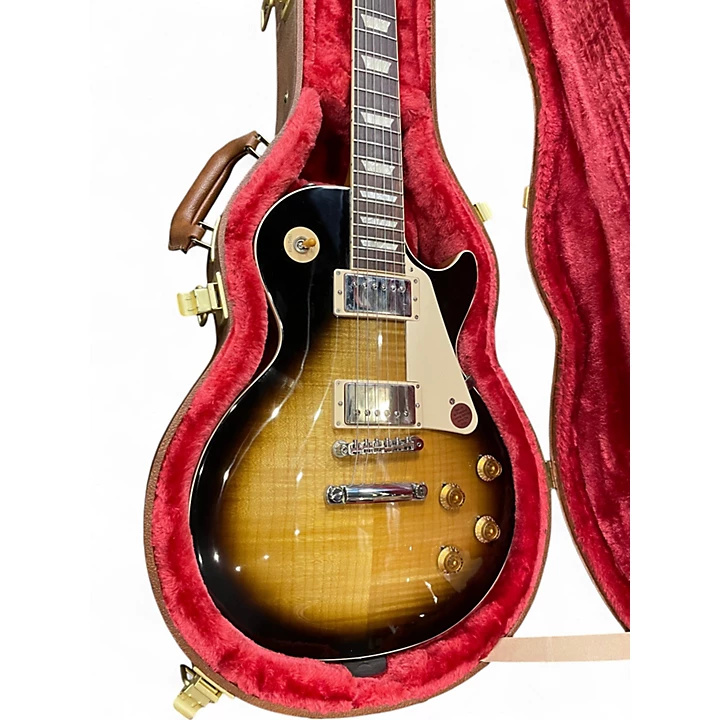 Used 2021 Gibson Les Paul Standard Tobacco Burst Solid Body Electric Guitar