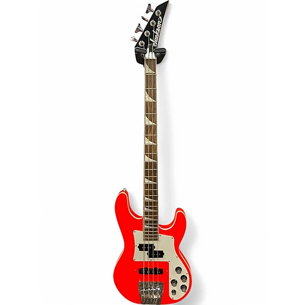 Jackson Used Jackson CBXNT ROCKET RED Electric Bass Guitar