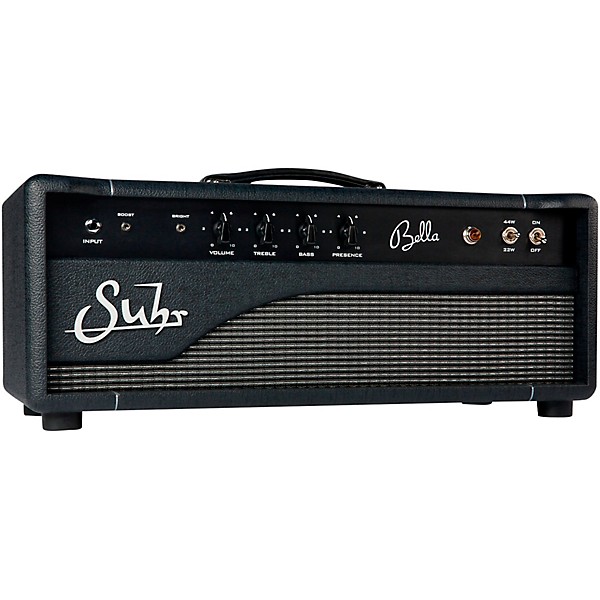 Suhr Bella Hand Wired Tube Head Amplifier 120V Black