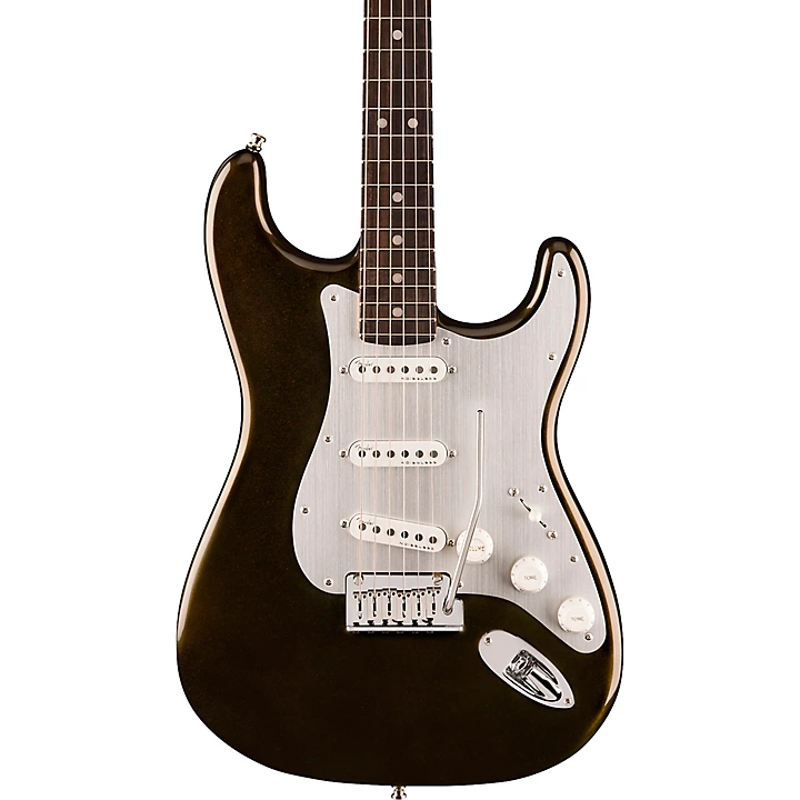 American Ultra II Stratocaster Ebony Fingerboard Electric Guitar Texas Tea