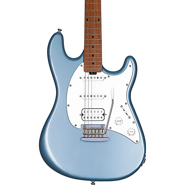 Sterling by Music Man Cutlass HSS Electric Guitar Firemist Silver
