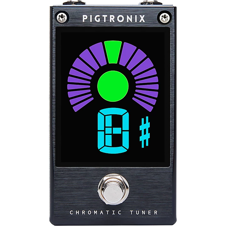 2NR Chromatic Pedal Tuner Black