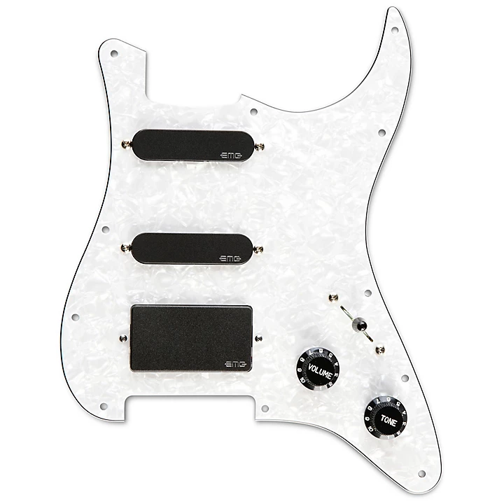 EMG KH20 Kirk Hammett Pre Wired Pickguard Pickup Set Black