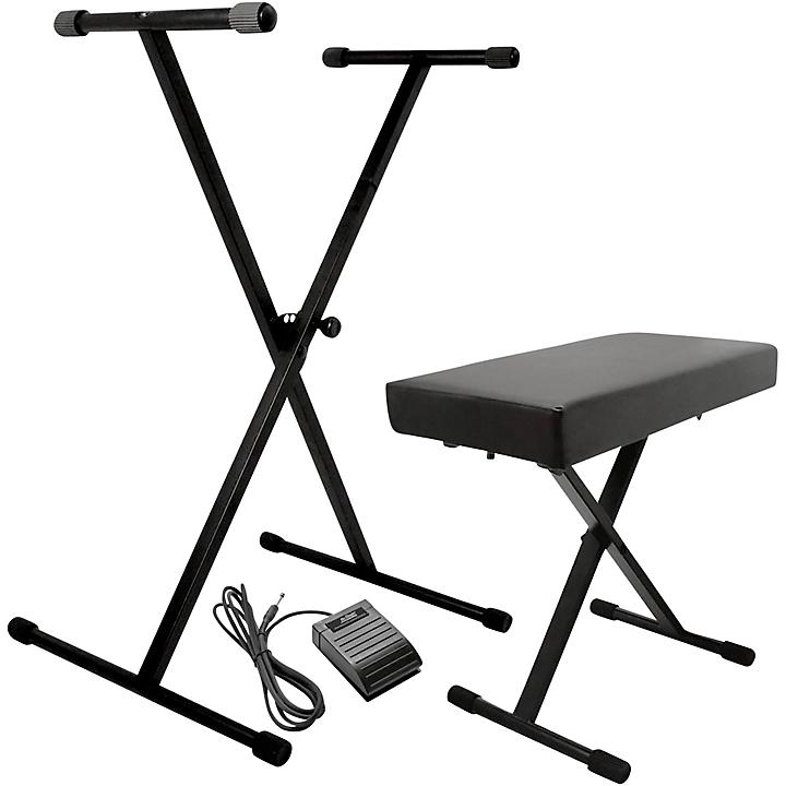 KPK6520 Keyboard Stand Bench Pack with Sustain Pedal