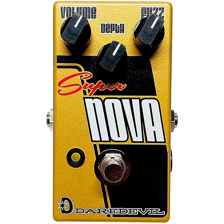 Supernova Fuzz Effects Pedal Gold