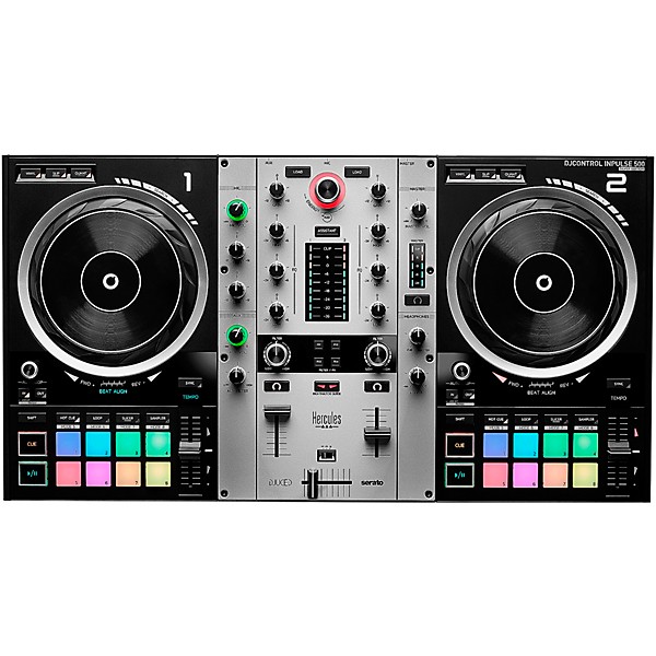 Hercules DJ Control Inpulse 500 Limited Edition Silver