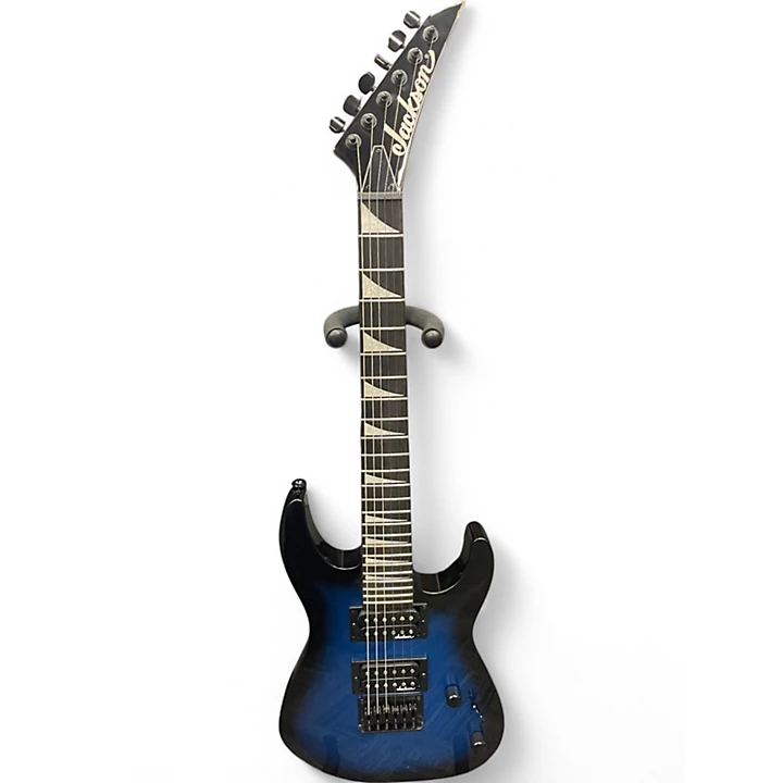 Used Jackson JS1X Minion Blue Burst Solid Body Electric Guitar