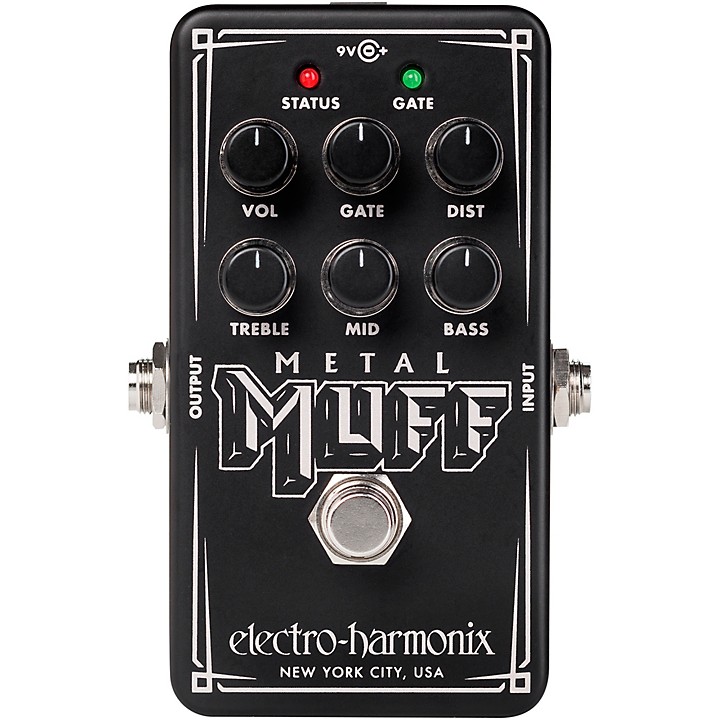 Nano Metal Muff Distortion Effects Pedal Black