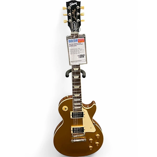 Gibson Used 2023 Gibson Les Paul Standard Gold Top Solid Body Electric Guitar