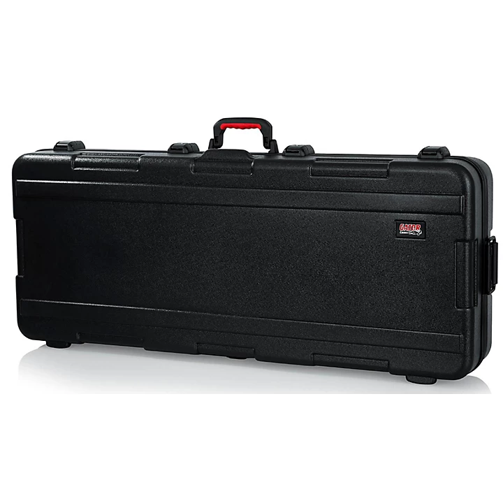 TSA ATA Deep 76 note Keyboard Case with Wheels 76 Key