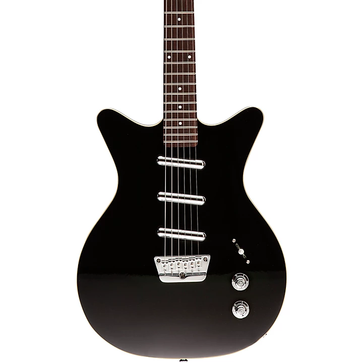 Danelectro 59 Triple Divine Electric Guitar Level 2 Black