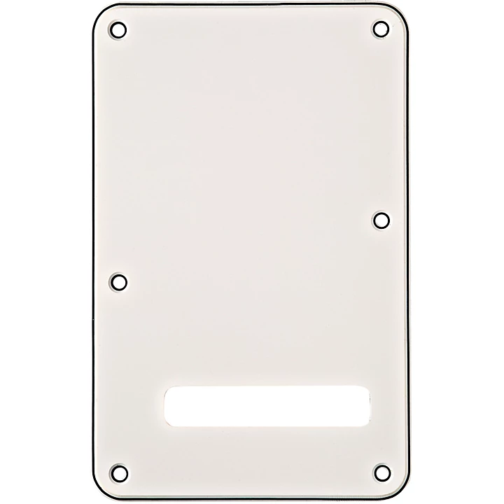 Stratocaster Modern Style Tremolo Backplates White