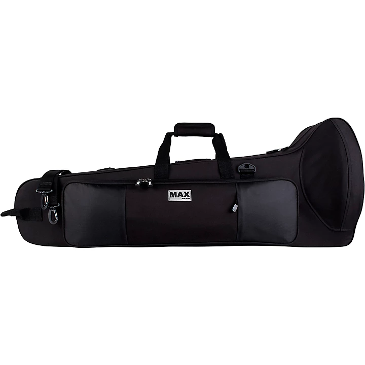 MAX Contoured Bass Trombone Case Black