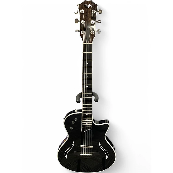 Taylor Used Taylor T5Z Standard Ebony Acoustic Electric Guitar.gc