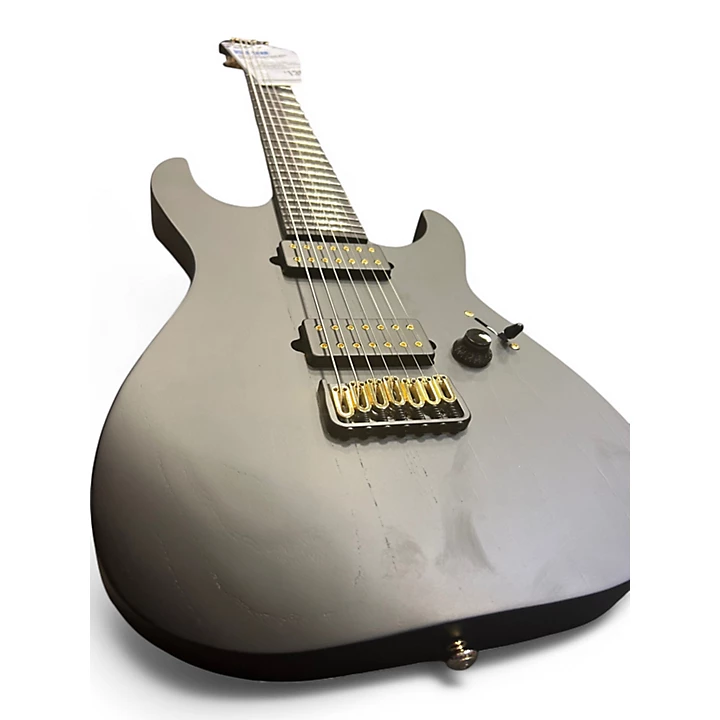 Ltd Used Ltd AW 7B Black Open Pore Solid Body Electric Guitar.gc