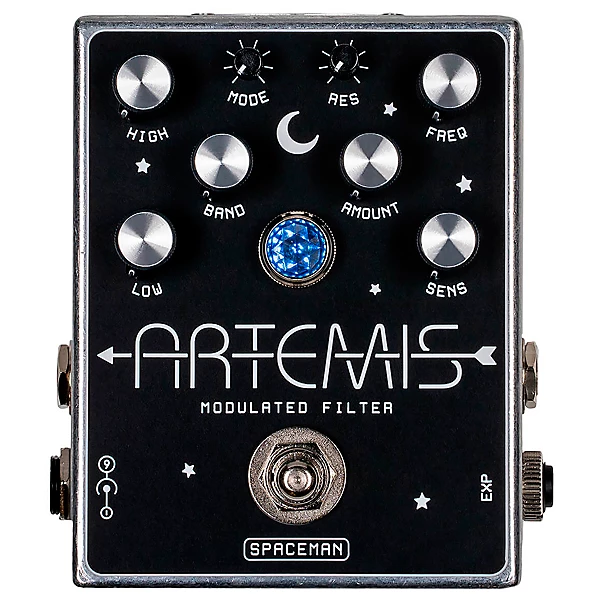 Artemis Modulated Filter Effects Pedal Silver Standard