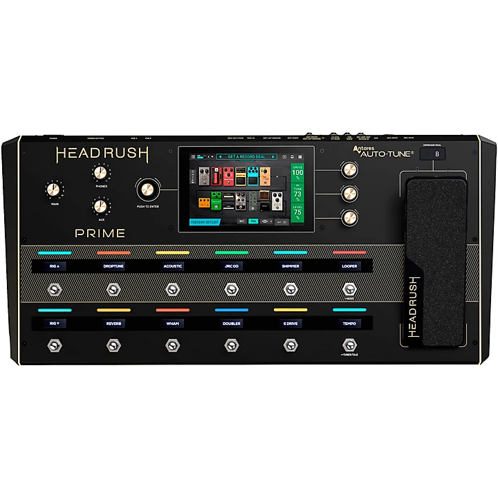 HeadRush Prime Multi Effects Processor Pedal Black